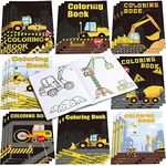 24 Pieces Construction Trucks Color