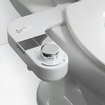 Bidet Attachment for Toilet | Front & Rear Wash | No Electricity Needed | Adjustable Angle & Pressure | Ultra-Slim Self-Cleaning Nozzle | Easy DIY Install | Neo+ by ZeroTouch