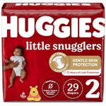 Diapers Size 2 - Huggies Little Snugglers Disposable Baby Diapers, 29ct, Jumbo Pack