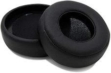 Ear Pads Replacement for Monster Beats by Dr. Dre Pro Detox Headphone by MMOBIEL - Memory Foam and Protein PU Ear Pad Cups Cover Cushions - Earpads Replacement – Black