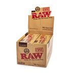 RAW Classic Natural Unrefined Pre Rolled Cones | 98 Special Size | 240 cones (12 packs, 20 cones/pk)