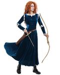 Miccostumes Women's Merida Adult Cosplay Costume (Women M) Dark Green