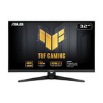 ASUS TUF Gaming 32” (31.5” viewable) 4K HDR DSC Monitor (VG32UQA1A) - UHD (3840 x 2160), 160Hz, 1ms, Extreme Low Motion Blur Sync, Freesync Premium, HDMI2.1, Speakers, 120% sRGB, DisplayHDR 400