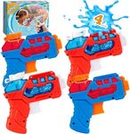 4 PACK Water Pistol for Kids, Small
