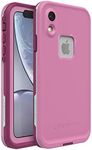 Lifeproof FRĒ SERIES Waterproof Case for iPhone Xr - Retail Packaging - FROST BITE (ORCHID/PURPLE WINE/FAIR AQUA)