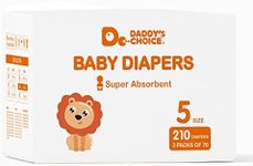 Baby Diapers Size 5 (27+ lbs) 210ct