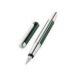 PELIKAN PURA DEEP GREEN FOUNTAIN PEN,F NIB