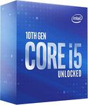 Intel Core i5-10600K CPU 4.1GHz (4.8GHz Turbo) LGA1200 10th Gen 6-Cores 12-Threads 12MB 95W UHD Graphic 630 Retail Box 3yrs Comet Lake ~BX8070811600KF