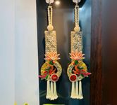 Shubh Labh Wall Hanging Torans for Entrance Door for Diwali Festival-Decoration Garland for Pooja Room -Parrot Bandarwal for Home Door Diwali Decoration Item Home Decor by Urban Turtle