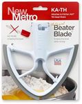 New Metro KA-TH Original Beater Blade Works w/KitchenAid 4.5-5 Qt Tilt-Head Stand Mixers, Grey