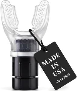Expand-A-Lung | Breathing Exercise Fitness Trainer | Inspiratory Muscle Strength Tool | Breathe Easier with Stronger Lungs | Dual-Way Inhale-Exhale Adjustable Resistance Settings
