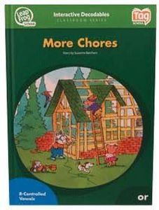 LeapFrog School - More Chores (Interactive Decodables Classroom Series, LeapFrog Tag InterACTIVE Decodable Level 6 Book More Chores)