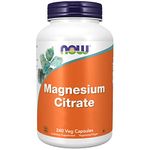 Now Foods, Magnesium Citrate, 400mg, 240 Vegan Capsules, Lab-Tested, Magnesium, Gluten Free, Soy Free, Vegetarian