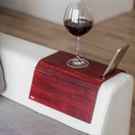 Sofa arm Table Sofa Table Couch arm Table Sofa arm Tray Sofa Tray Phone Holder Wood Coaster Couch Table Sofa arm armrest Table Custom Sofa (Color 6.)