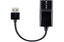 Belkin USB 2.0 Ethernet Adapter (F4U047bt), Black