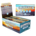 Elements 300 Rolling Paper 1 1/4 Ultra Thin Rice Paper - Full Box of 20 Packs - 6000 Sheets in Total