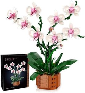 729-Piece Artificial Flower Building Blocks Set - DIY Home Decoration Kit for Adults, Girlfriends, Mom - Christmas, Birthday, Valentine's Day Gifts