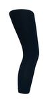 Mysasi Women's Pretty Lace Edged 40 denier Back Footless Tights .Size. XL. Black.