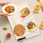 MOKasi Electric Warming Tray Food Warmer: Hot Plate Mat for Parties Buffet Portable Heating Pad Silicone Tempmaster Adjustable Warmers Trays Keep Warm Birthday Christmas Kitchen Gifts for Women