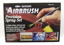 BADGER Airbrush Siphon Feed 200 Air Brush Set BA2003 200-3