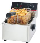 CLIVIA Commercial 6L Deep Fryers Stainless Steel