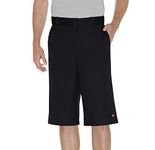 Dickies Men's 15 Inch Inseam Work Short With Multi Use Pocket - Black -