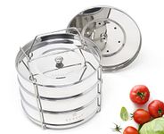 ecozoi Stainless Steel Instant Pot Insert Pans - 3 Tier