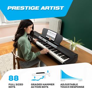Alesis Prestige Artist 88-Key Digital Piano – Weighted Keys