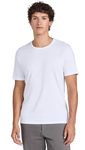 Hugo Boss Men's 3-Pack Round Neck Regular Fit Short Sleeve T-Shirts, White, Small