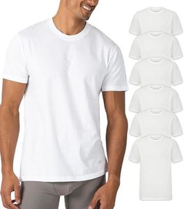 Skechers Men's Undershirt Crew Neck, White