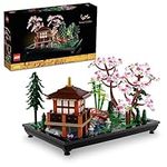 LEGO Icons Tranquil Garden Creative Building Set, A Gift Idea for Adult Fans of Japanese Zen Gardens and Meditation, Build and Display Set for Office or Home Décor, Mother's Day Decorations, 10315