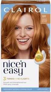 Clairol Nice'n Easy Permanent Color, 8R/108 Natural Medium Reddish Blonde, Born Red