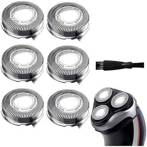 Gleway HQ8 Replacement Heads Compatible with Philips Electric Shavers, HQ8 Replacement Razor Blades Compatible with Norelco Aquatec HQ8 Series Shaving Head Upgraded for PT730 AT880 AT811, 6-Pack