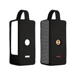 kwmobile Silicone Case Compatible with Marshall EMBERTON - Case Protective Mini Speaker Cover - Black