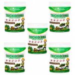 Go Garden Trichoderma Bio Fungicide for Plants 900g x 5 Pack | Organic Plant Fungus Control | High CFU 2 x 10⁸ CFU/g | Prevents Root Rot, Wilt & Fungal Diseases | Soil Health Enhancer