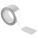 Gocableties Aluminium Foil Tape, 48mm (2") x 10m, Adhesive Insulation Tape for Insulating, HVAC Repair, Sealing Ducts, and Pipework, 1 Roll