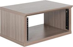 Gator Frameworks Elite Furniture Series 4U Desktop Studio Rack in Driftwood Grey Finish (GFW-ELITERK-4U-GRY)