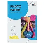 PPD 50 Sheets Inkjet High Gloss Pho