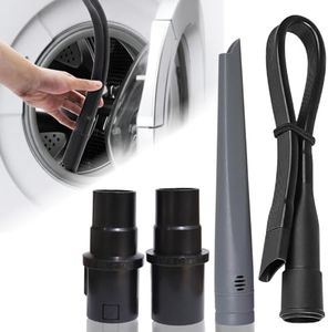 Flexible Crevice Tool for Shark Navigator Rotator Vacuum, Dryer Vent Cleaning Attachment, 23.5'' Long Reach Hose for Car Detailing & Home