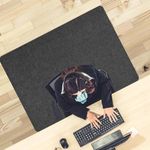 Placoot Desk Chair Mat for Hardwood Floor & Tile 55"x35" Office Chair Mat for Rolling Chairs Large Anti-Slip-Recyclable Material Computer Chair Mat Rug
