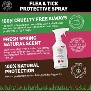 Cooper and Gracie Dog Flea Spray 500ml – Natural Pest Control
