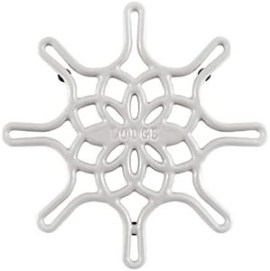 Lodge EC8ST13 Enameled Cast Iron, 8 Inch, Oyster Trivet