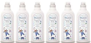 Bollicine Baby Laundry Liquid, Eco Organic, Vegan, Dermatology Tested for delicate skin, Concentrated 33 Washes (Six Pack)