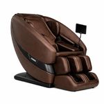Osaki Oasis 2026 Full Body Massage Chair, Zero Gravity Shiatsu Recliner with SL Track, Lumbar & Calf Heat, Voice Control, 12 Auto Programs, 24 Airbags, Dual Foot Rollers (Brown)