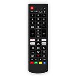 ZIEVA Compatible for LG Smart tv Remote - Without Voice - Hotkeys Netflix, Prime Video, Movies and Hotstar Use for LCD LED OLED QLED 4K UHD 8k Android TVs (AKB76040308)