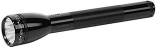 Maglite ML125 LED Rechargeable Flashlight System with 120V Converter, Black