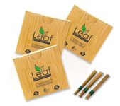 Aarogyam Herbals Leaf Regular Hand Rolled Cigarette with Tendu Leaves, 100% Tobacco and Nicotine Free Smoke for Cough, Cold and Relieve Stress - REGULAR FLAVOUR, 3 Packets (10 Sticks x 3)