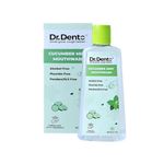 Dr.Dento Cucumber Mint Mouthwash - 300ml - Fresh Breath| No Artificial Flavors & Colors | Alcohol Free Mouth Wash for Men Women & Kids | Fights Germs (Cucumber Mint, 300ml)