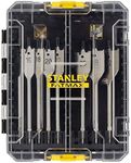 Stanley Fatmax 8-Piece Flatwood Drill Spade Bit Set