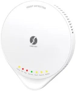 4-in-1 Carbon Monoxide Detector, Wireless Battery CO and Gas Alarm with Temperature and Humidity Monitors, No Plug Needed Portablhe CO Methane Gas Detector for Home, Kitchen and Bedroom